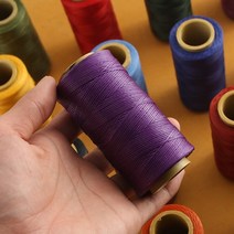 Betim플랫 왁스 스레드 수리 코드 스트링 폴리에스터 손 바느질 라인 꼰 팔찌 DIY 액세서리 가죽 공예 1MM, 22 22