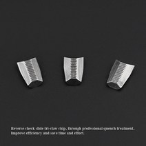 리벳도구공압 공기 유압 리벳 건 리베터 네일 너트 팅 도구 용 특수 클로 3 개 고강도 견고한 교체, 한개옵션0