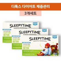 셀레셜 시즈닝스 슬리핑타임 디톡스 티백 20개입 35g Sleepytime Detox 3개