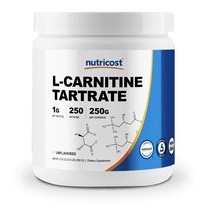 Nutricost 뉴트리코스트 L-카르니틴 타르트레이트 파우더 250g