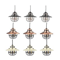 Barebones 베어본즈 에디슨 3구 스트링 랜턴 Edison String Lights, 앤틱 브론즈