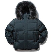 여성 푸퍼 PUFFER 숏 다운 다크그린 KWW20534G9 케이투 K2