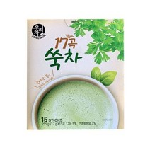 송원식품 우리차 17곡 쑥차 17g x 15개입, 1개