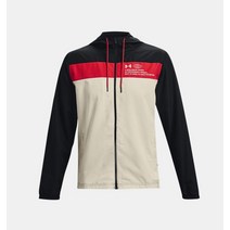 [언더아머 본사]남성 UA 스포츠스타일 애슬레틱 디파트먼트 윈드브레이커 재킷 1370358-001