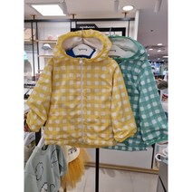 아가방 [동아쇼핑점] 봄이월할인상품/간절기점퍼 외출복/ @어린이집 등원룩@ 깜찍한 뒷모습 따뜻한 봄맞이/ 정말 가볍고 부드러운 면안감 바람막이 주니메종화섬점퍼