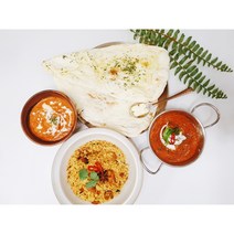 [파티팩 SET] 인도커리2종+난3종+치킨비리야니+알루사모사+플레인라씨200ml, 카다이프라운, 카다이프라운(난3+비리야니+사모사+라씨200)