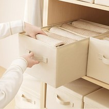 린넨 아기옷정리함 옷장 서랍 수납정리함 속옷수납, 9칸오픈형, 본상품선택