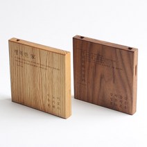 집들이선물 원목문패 캠핑문패, 오크