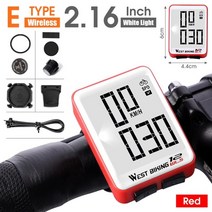 자전거무선속도계 자전거 네비 속도계 서쪽 유선 컴퓨터 백라이트 주행 거리계 방수 mtb, e 무선 레드