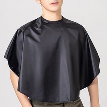 도매팜 1+1 옷에 머리카락이나 약품이 묻지 않는 이발보 이발가운 미용실가운 셀프염색 셀프커트, 1개+1개