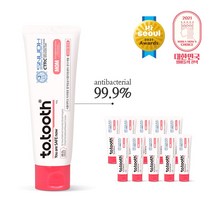 메디덴코 투투스 맘 임산부 입덧치약 순한 무불소 치약, 95g, 10개