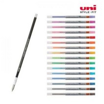 유니 스타일핏 시그노 리필심 0.38mm 16색, 그린(6)