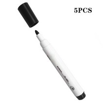 타이어펜 마커펜 1/3/5PCS 화이트 마커 펜 페인트 오일 자동차 타이어 방수 낙서 사무실 젤, 10 5PCS Black