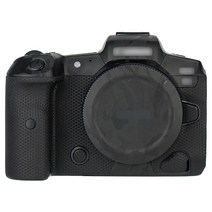 [JJC] 캐논 EOS R5 R6 카메라 바디 스크래치 보호 스킨, 쉐도우 블랙