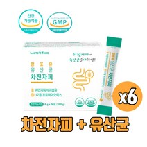 장 포유 차전자피 유산균 식이섬유 차전차피 화이버 차전차 먹는법 프락토올리고당 프로바이오틱스 장건강 쾌변 도움 스틱형 식약처인증 30포, 30포 X 6개