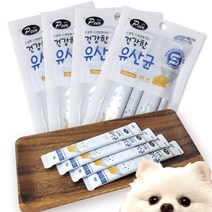 강아지 소화에좋은 치즈맛 유산균스틱5봉 애견건강식