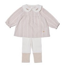 밍크뮤 23FW HU(BE)플라워체크상하복 H33A7067210
