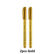 골드 금색 금분 페인트 커스텀 금분칠 불상용 아크릴 물감 방수 칼라 용량 다양 2-5, 골드 2pcs