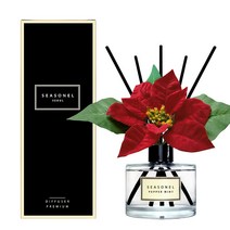 시즈넬 플라워 디퓨져 200ml 포인세티아 조화 L, 페퍼민트향