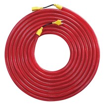 AC용 윙카호스 10개 1세트 튜브 센서형 건설현장 도로공사 LED 경고등 위험 안전 표시 경광등