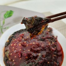 항아리반찬 양념깻잎무침 4키로 4봉 한박스 (박스출고) 대용량반찬 식당반찬