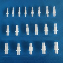 튜브 호스 커넥터 스트레이트 노즐 피팅 1자 일자 PP 벌크헤드 bulkhead [튜빙 연결관 콘넥터 플라스틱], NF-1212M16(10개/팩)