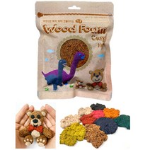 우드폼 콜크클레이100g 하비콜크클레이, 갈색