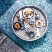 플로팅트레이 물에뜨는쟁반, 1.하트_화이트