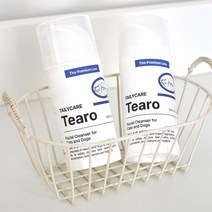 테일리케어 강아지 눈물자국 눈 세정제 눈물세정제 냄새 아이클리너 티어로 100ml, 5개