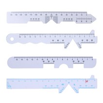 측량 4팩 PD 눈금자 광학 버니어 학생 거리 측정기 안과 용 도구, 한개옵션0