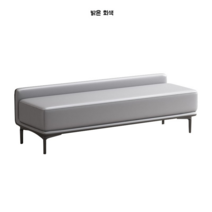 엔틱벤치 베드벤치 침대 스툴 대학생방 인테리어 청소년방 꾸미기 벤치 침실 가구, 120x45x50 라이트 그레이