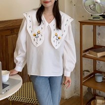 빅카라 플라워 블라우스_r