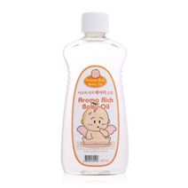 아로마 베이비 리치 베이비 오일 465ml 피부보습, 단일 수량, 단일 색상/향