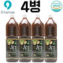옻가네 옻안타는 참옻 발효 진액100%(1.5Lx4병) 옻진액 옻물 옻추출 옻밥 건강밥 냉증 어혈 옻효능, 단품