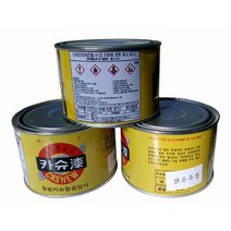 동방카슈페인트 0.5리터 목재마감 공예옻칠대용, 황색