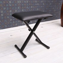 MK-2106 초등학생 어린이용 61건반 전자키보드 디지털피아노, 접이식 피아노의자 블랙