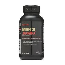 GNC 멘스 아르긴맥스 헬스 포뮬러 캐플렛 글루텐 프리 90개입co