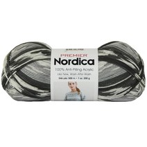 프리미어얀스 노르디카 뜨개실, 500m, Harbor Grey