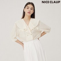 [나이스크랍] 나이스클랍 러플 칼라 블라우스 N222MWB452
