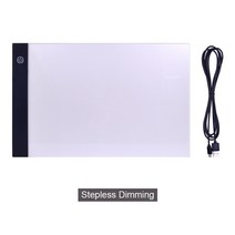 chipal ultrathin a4 디지털 그래픽 태블릿 드로잉 패드 led 라이트 박스 전자 usb 아트 그래픽 테이블 쓰기 복사 보드, 무단 디밍, 협력사
