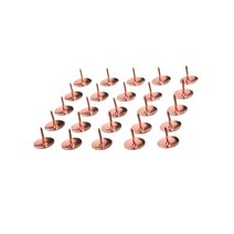 이케아 TOTEBO 토테보 압정 핑크골드 25개입 사무용품 문구용품 압정 핀 푸시핀 더블클립, 상세페이지 참조