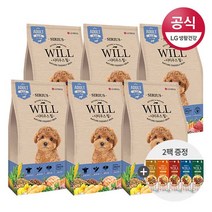 시리우스 윌 반려견 성견용 사료 6kg [스틱6ea 2개], 단품