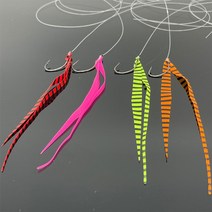 치타피싱 우럭바늘 실리콘타이 묶음바늘, 28호