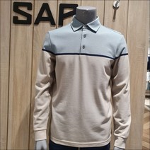 SAP [NC청주점] NC15 3도배색 컬러 포인트 긴팔티셔츠 LA22W02