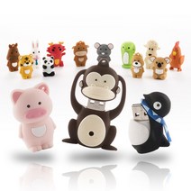 플라이토 실리콘 동물 USB 메모리 16GB16GGUSB, 실리콘 동물 USB 메모리 16GB 팬더