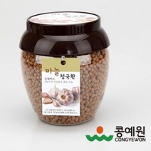 [콩예원] 마늘청국환 500g 청국장 발효식품 발효콩 다이어트
