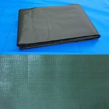 국산천막 최 고급지PE(국방색320g)5mx5m천막 방수천막 방수포 국산천막 천막원단, 국방색 5mx5m