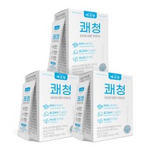 [바료랑 쾌청] 임상입증 술깨는 유산균 약 간편한 분말 헛개 편의점 숙취해소제, 30포(3박스)
