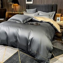 호텔침구 이불 차렵 퀸 킹 호텔식 사계절 명품 세트 호텔풍 고급 융면 4종 100
