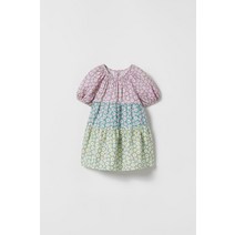 자라 키즈 ZARA KIDS 플라워 패널 원피스 245468